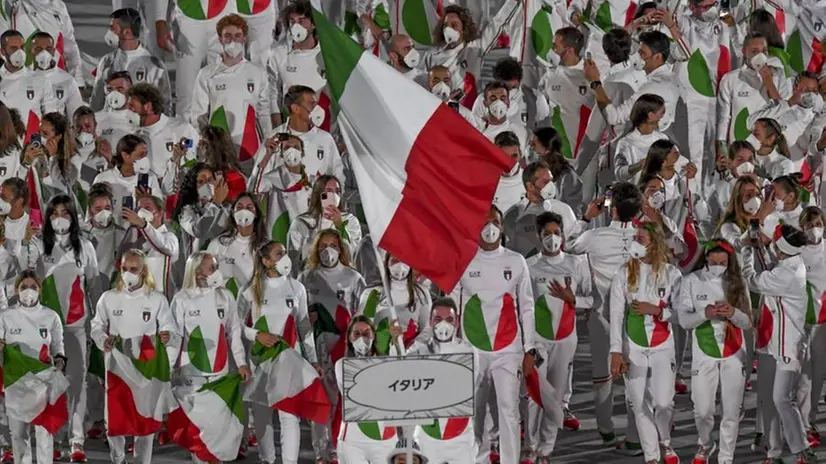 Dalla cerimonia di apertura di Tokyo 2021