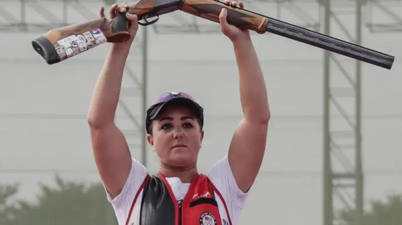 La statunitense Amber English oro nello skeet femminile con Perazzi