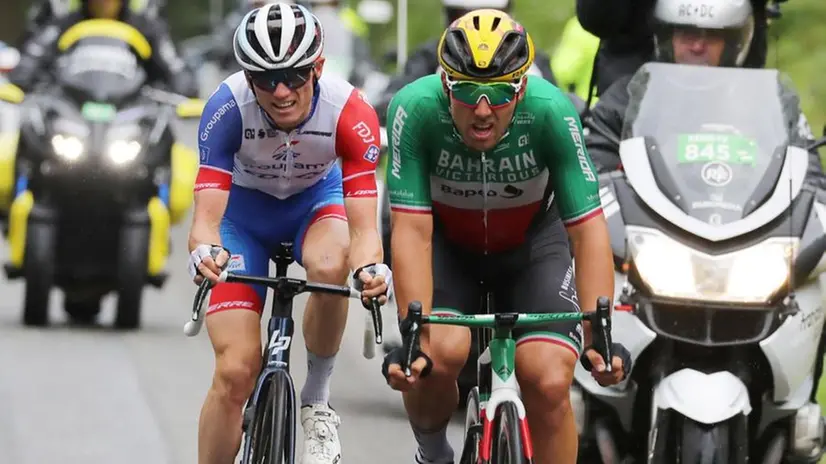 Tour de France, Colbrelli secondo nella Pas de la Case-S. Gaudens