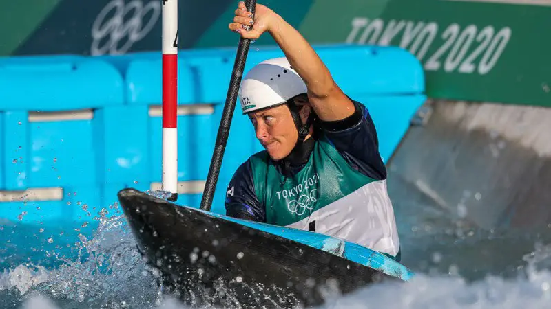 Stefanie Horn in azione durante la qualifica - Foto caneophotography.com/Bence Vekassy