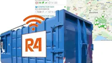 La tecnologia R4 efficienta la raccolta dei rifiuti - Foto © www.giornaledibrescia.it