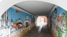 Tanti gli scorci cittadini da scoprire tra maxi graffiti e murales - © www.giornaledibrescia.it