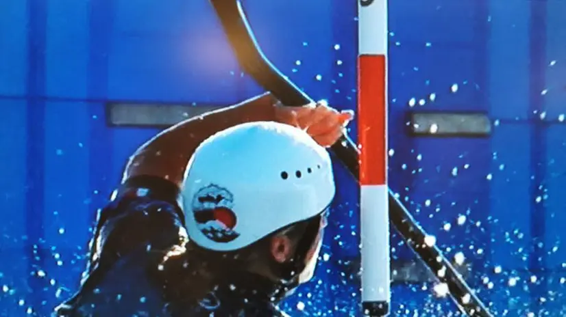 Stephanie Horn nella finale canoa slalom
