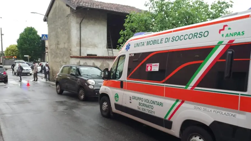 Bimba investita a Pedrocca