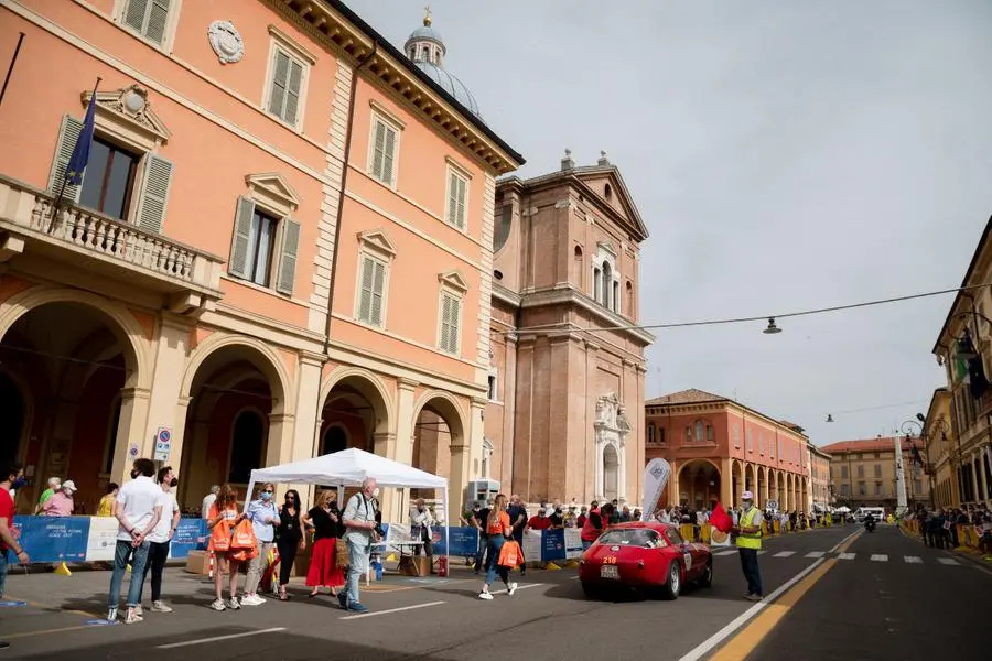 Mille Miglia 2021: il passaggio a Reggio Emilia