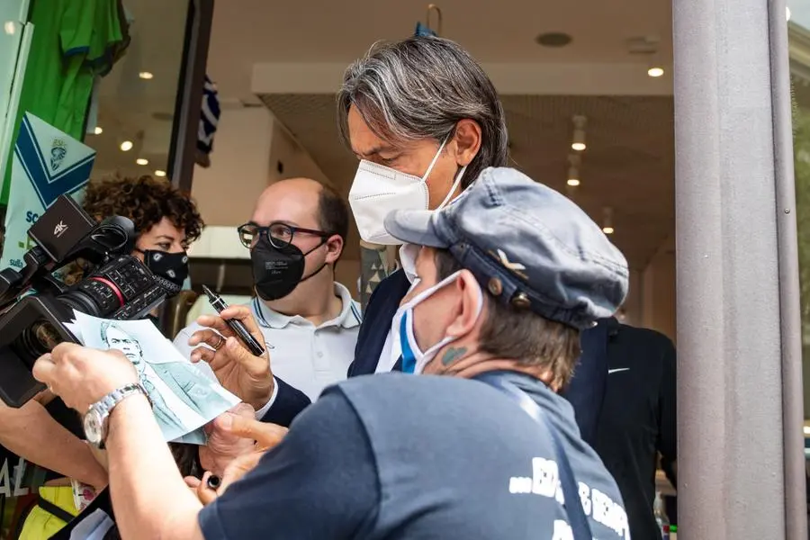 Pippo Inzaghi allenatore del Brescia: la conferenza stampa