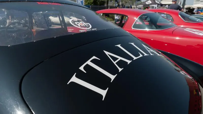 Preparativi nel paddock per la Mille Miglia 2021