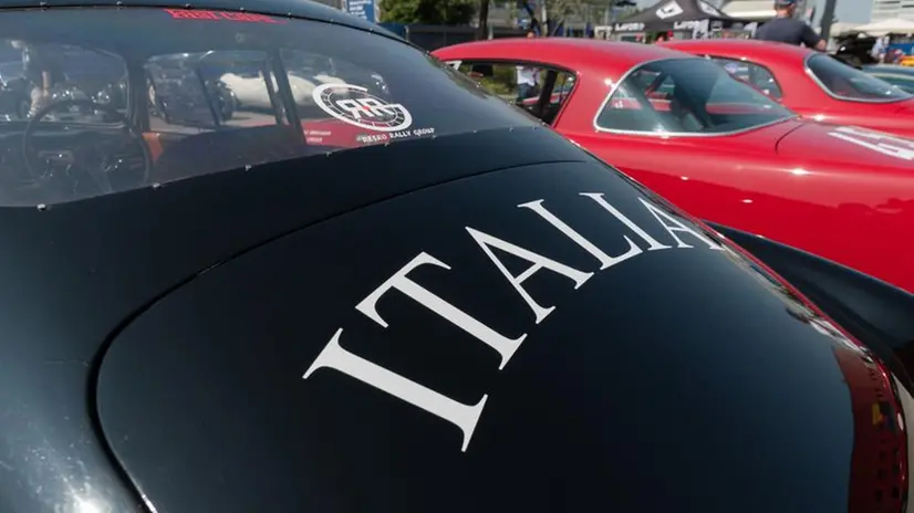Preparativi nel paddock per la Mille Miglia 2021