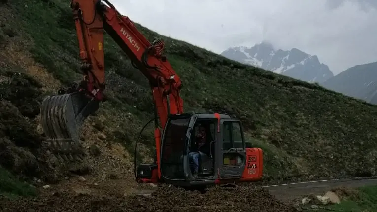 Lavori sulla sp 669