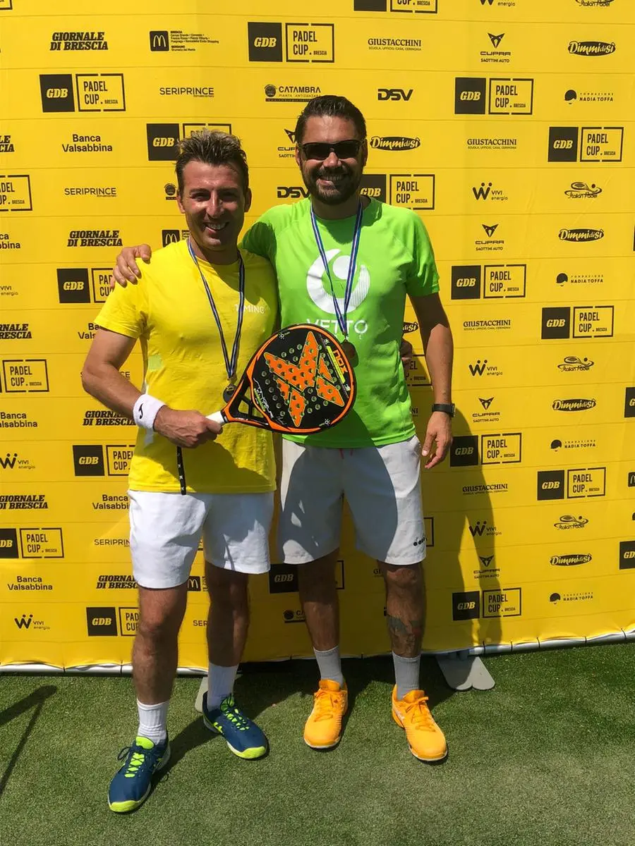 Alcuni dei partecipanti della GdB Padel Cup