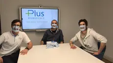Le mascherine trasparenti della start up Plus Biomedicals