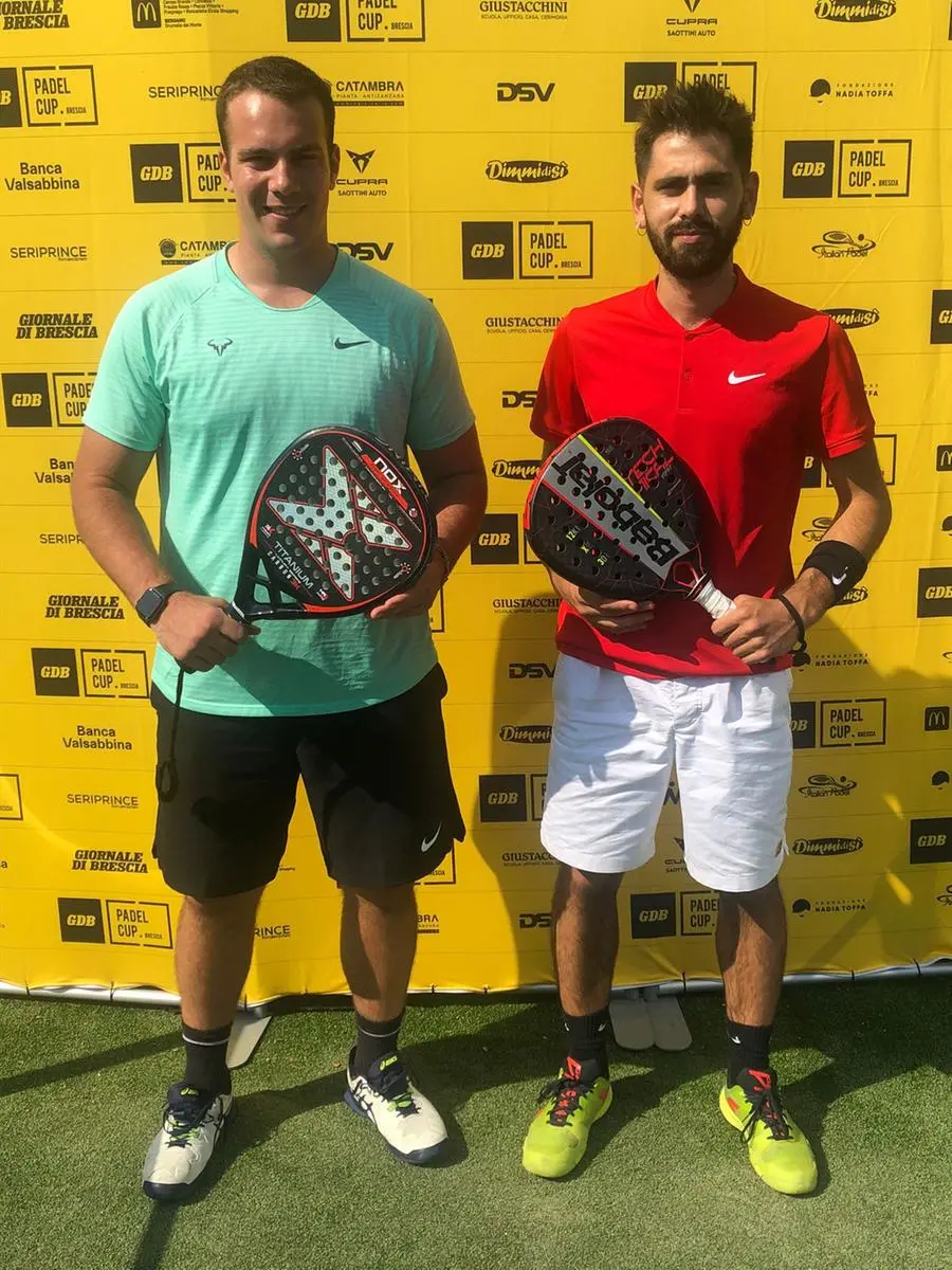 Alcuni dei partecipanti della GdB Padel Cup