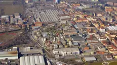 Una veduta dall'alto dell'area dello stabilimento Caffaro in via Milano - © www.giornaledibrescia.it