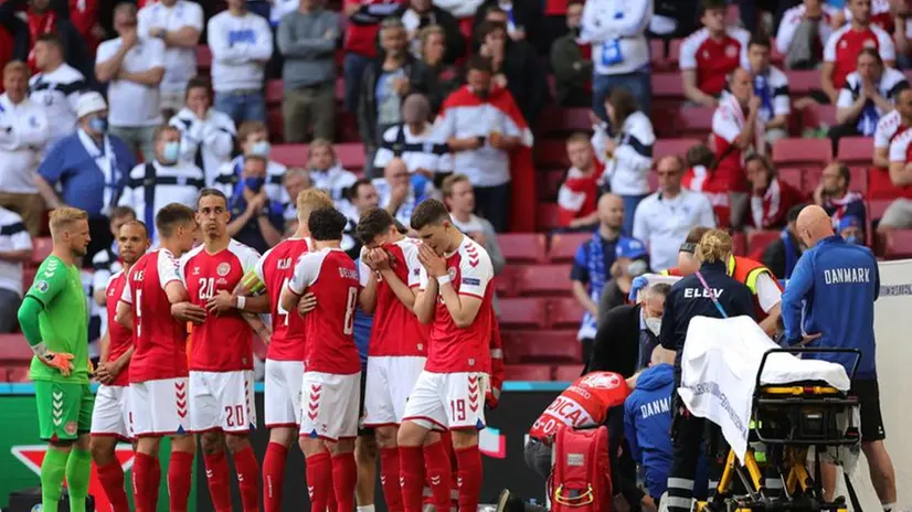 Il malore di Eriksen durante Danimarca-Finlandia