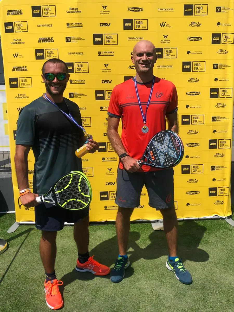 Alcuni dei partecipanti della GdB Padel Cup