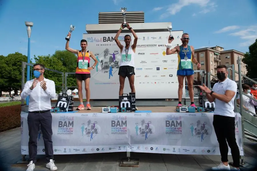 Bam2021: Atef Saad ha vinto la maratona