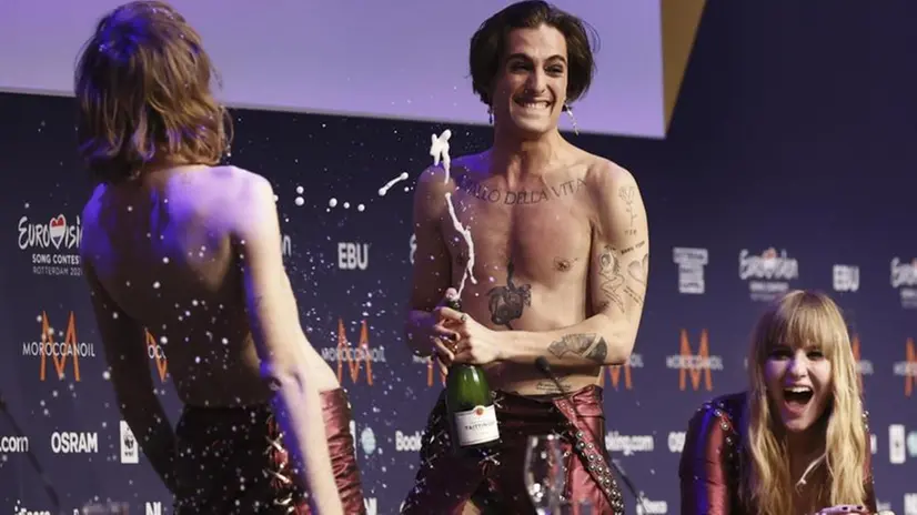 I Maneskin vincitori a Rotterdam