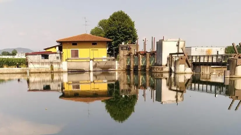 Tra  Pontoglio e Urago,  il luogo in cui il 51enne è stato salvato