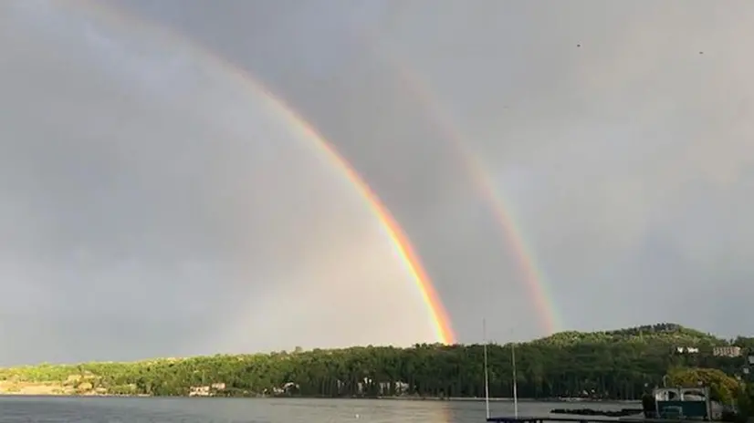 Arcobaleno sul Bresciano: le vostre foto