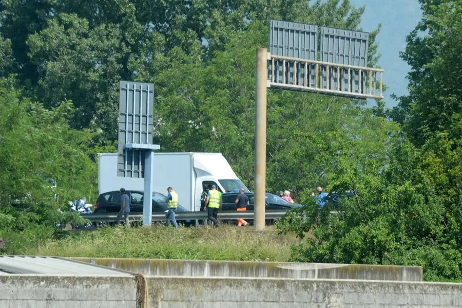 Code e incidente in Tangenziale Sud