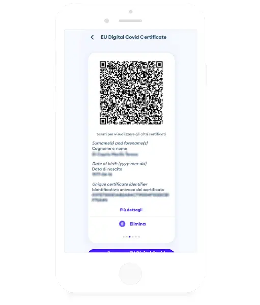 La certificazione verde Covid-19 in formato digitale e cartaceo