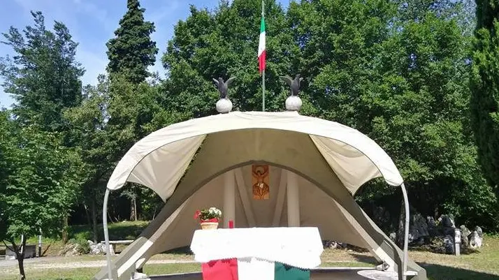 Il monumento degli alpini di Paitone - © www.giornaledibrescia.it