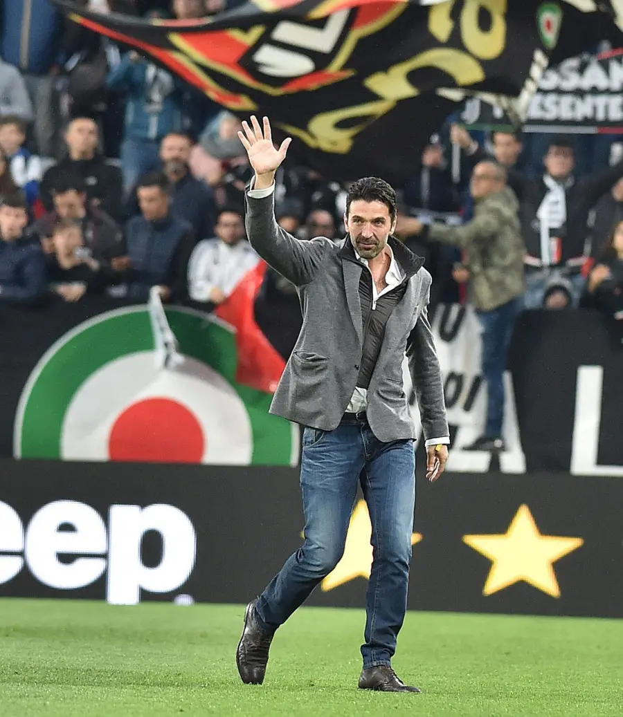 Il portiere Gigi Buffon lascia la Juventus