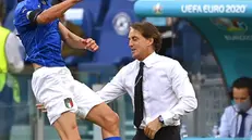 Roberto Mancini ct azzurro