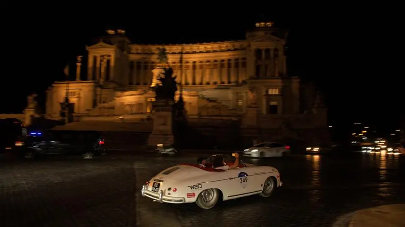 Mille Miglia 2021: l'arrivo a Roma