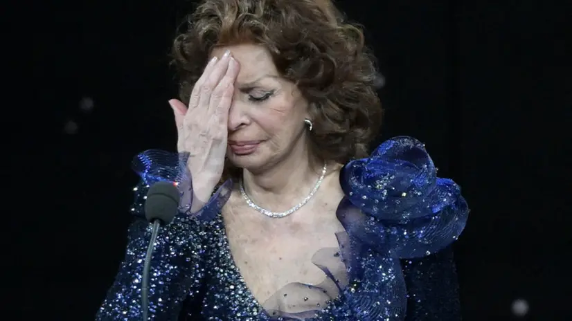 Sofia Loren al David di Donatello 2021