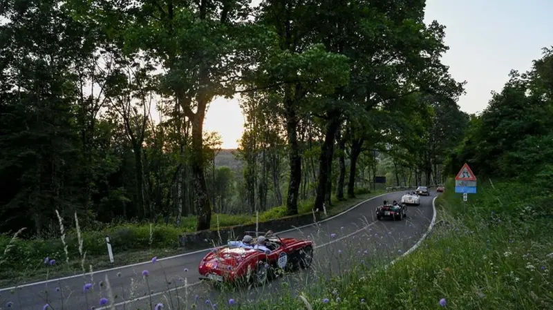 Mille Miglia 2021: il passo della Futa