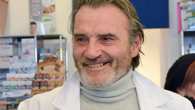 Il farmacista Luca Miserocchi in una foto di archivio