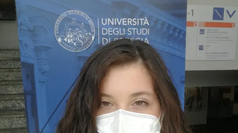 Marta Cremaschi, 23 anni, rappresentante degli studenti - © www.giornaledibrescia.it
