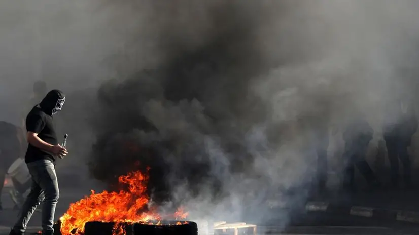 Scontri a Gerusalemme il giorno prima del bombardamento