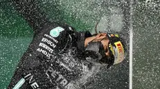 Hamilton vince il Gran Premio del Portogallo - Foto Ansa  © www.giornaledibrescia.it