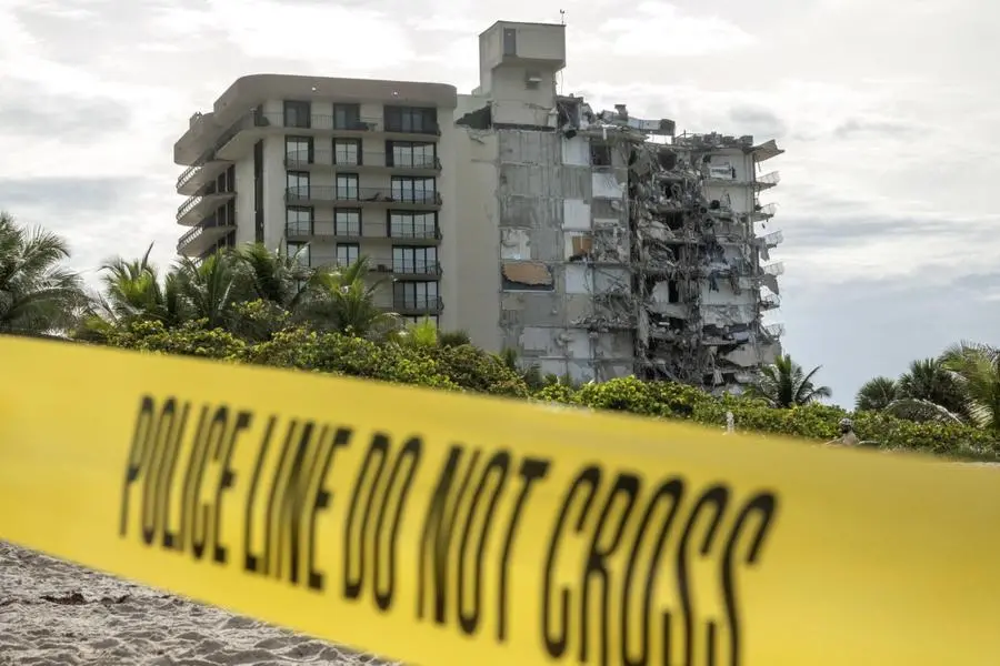 Crollo dell'edificio a Miami