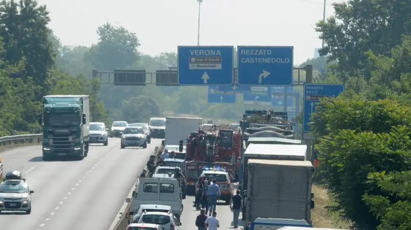 Code e incidente in Tangenziale Sud