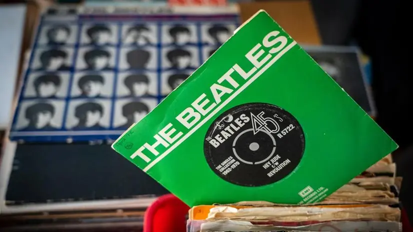 Un disco dei Beatles