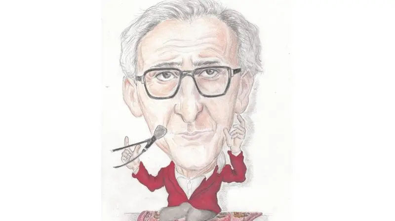 «In punta di penna», l'omaggio a Battiato del vignettista bresciano - Foto © www.giornaledibrescia.it