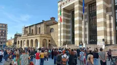 Manifestazione «No paura day» in Piazza Vittoria