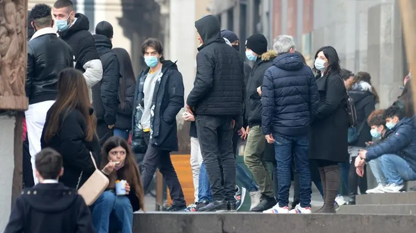 Piazza della Vittoria è uno dei luoghi in cui si registrano più affollamenti e problemi