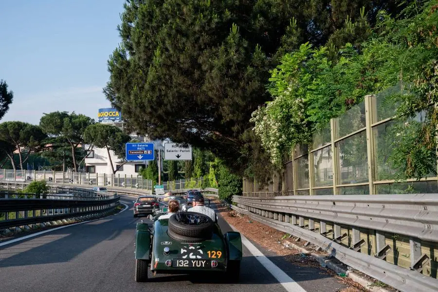 Mille Miglia 2021: la partenza da Roma