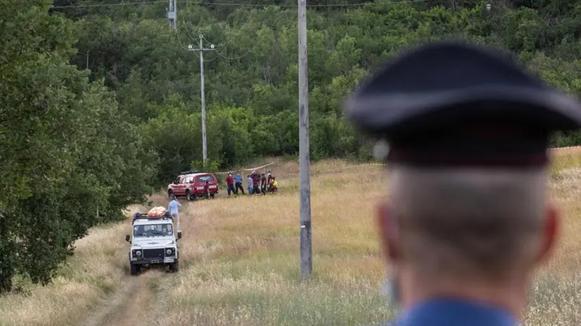 Il luogo in cui è stato ritrovato il corpo della sedicenne - Foto Ansa/Max Cavallari © www.giornaledibrescia.it