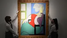 Donna seduta vicino a una finestra (Marie-Thérèse) di Picasso - © www.giornaledibrescia.it