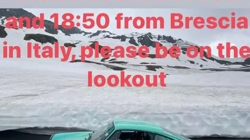 L’appello su Instagram del proprietario di una delle Porsche rubate - Foto © www.giornaledibrescia.it