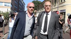 Paolo Camporini e Claudio Salvagni, legali di Massimo Bossetti