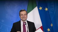 Il presidente del Consiglio dei Ministri Mario Draghi - Foto Ansa © www.giornaledibrescia.it