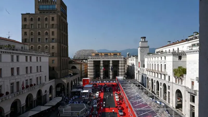 Mille Miglia 2021: altre suggestive immagini della punzonatura