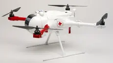 Il drone delivery per i farmaci urgenti della Croce rossa italiana - Foto © www.giornaledibrescia.it