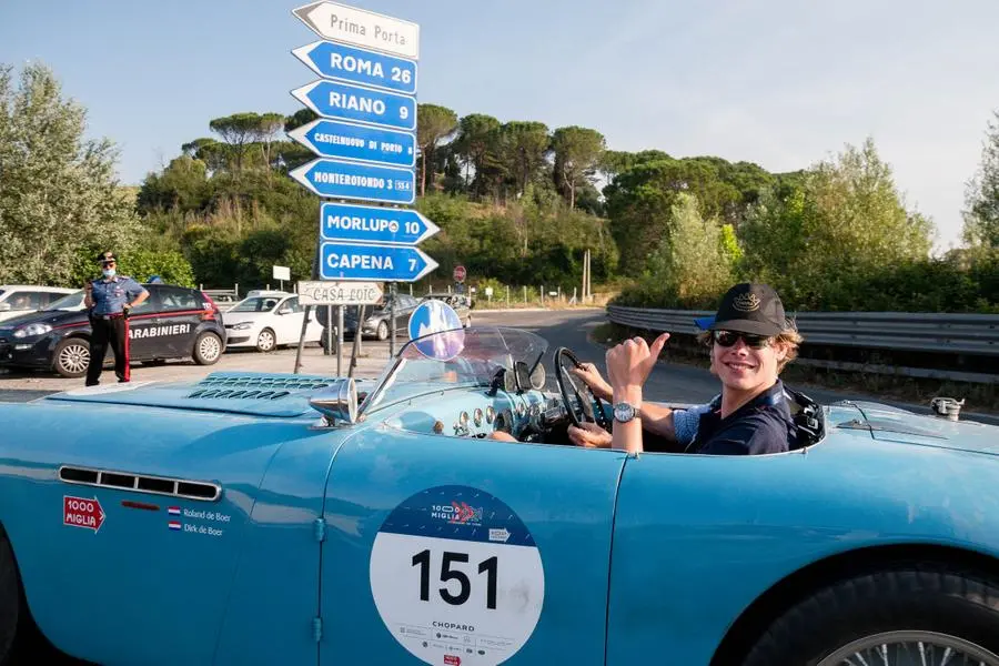 Mille Miglia 2021: la partenza da Roma